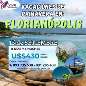 Florianópolis en Vacaciones de Primavera