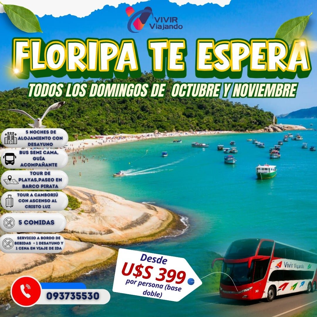 FLORIANOPOLIS OCTUBRE Y NOVIEMBRE