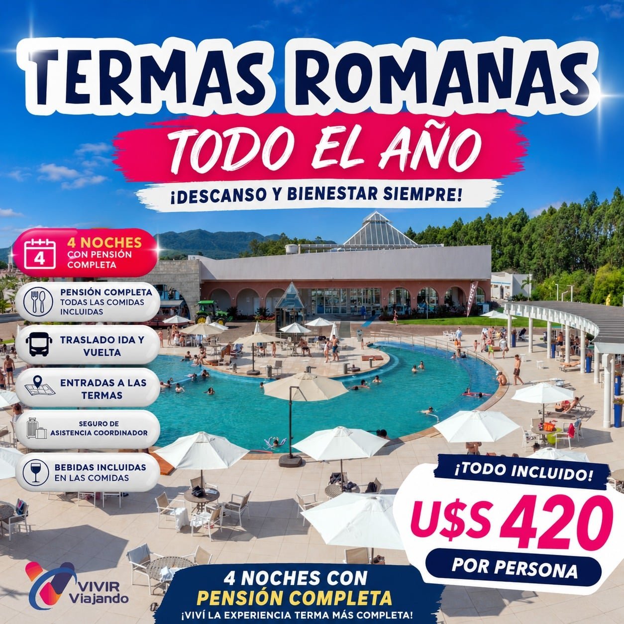 TERMAS ROMANAS TODO EL AÑO