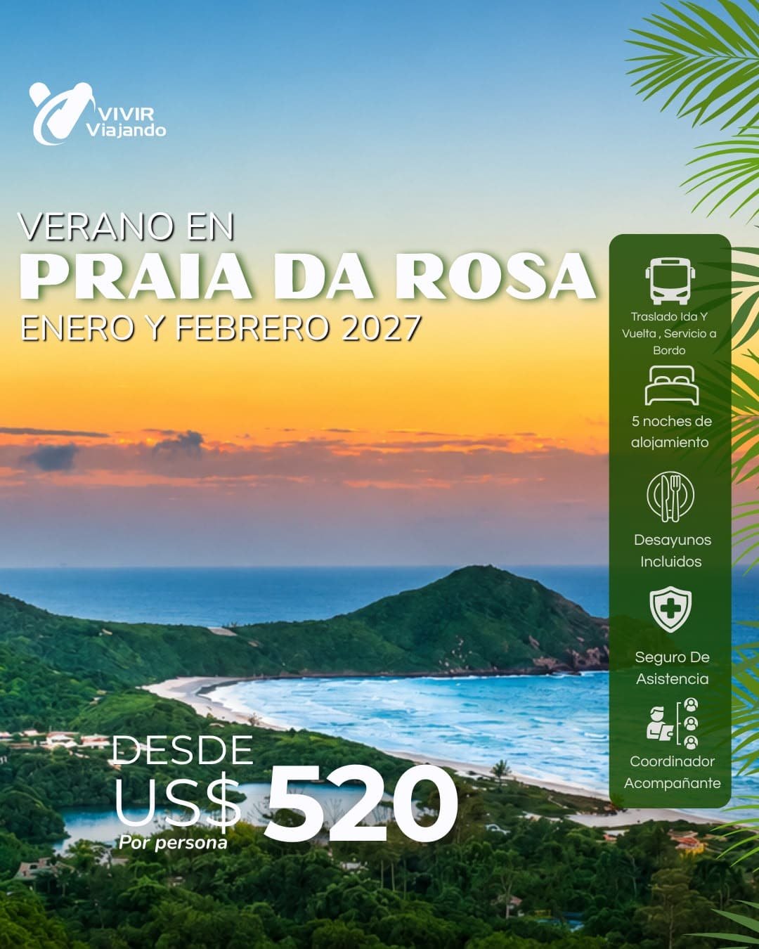 Praia da Rosa Verano 2027
