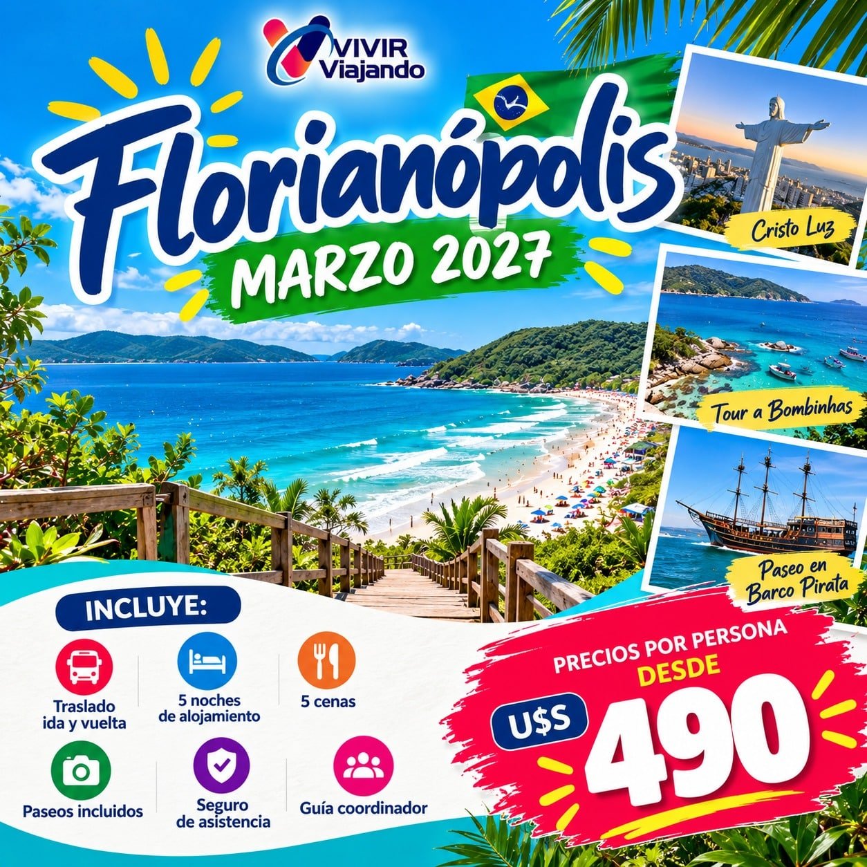 Florianópolis en Marzo